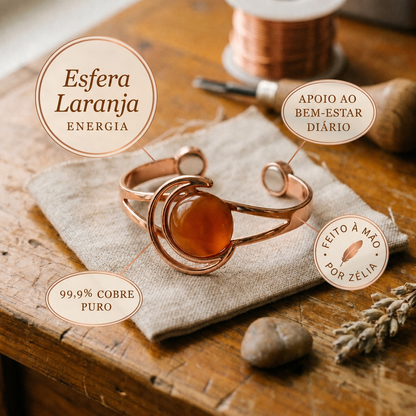 RAMINA · Sfera Arancio · Bracelet
