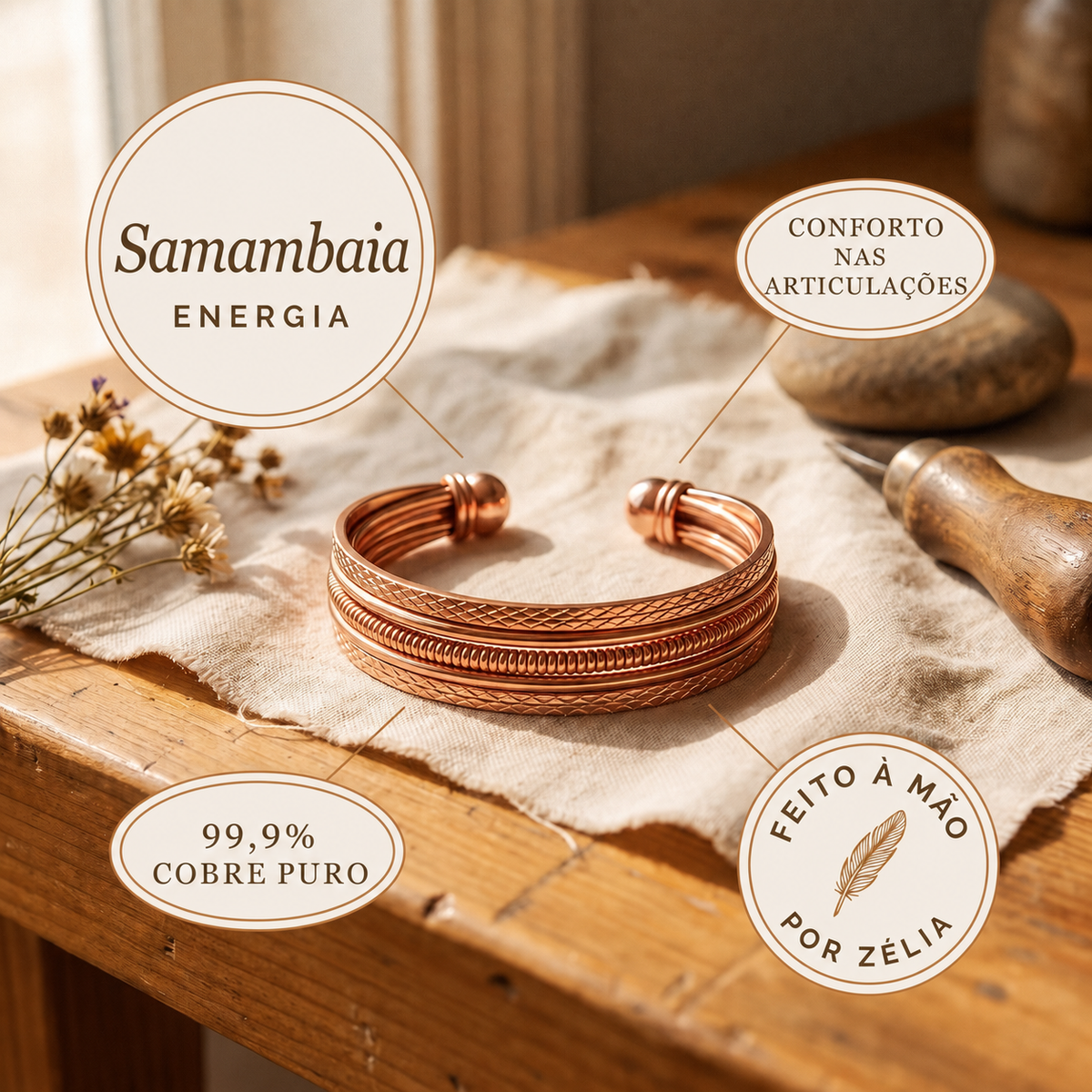 RAMINA · Felce · Bracelet